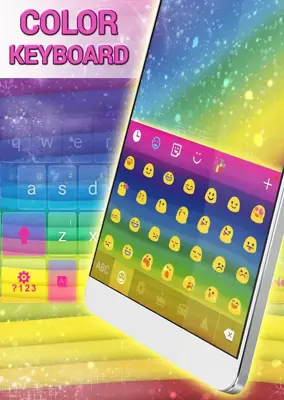 Color Keyboard android App screenshot 0